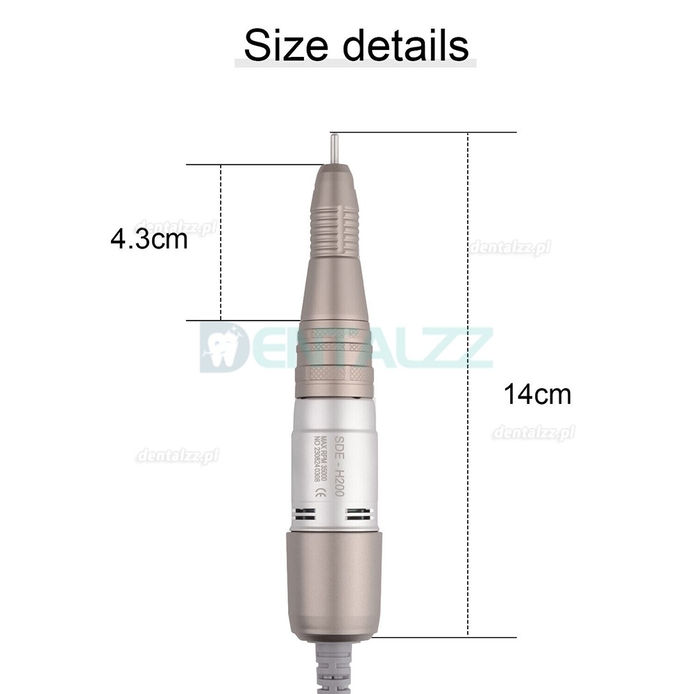 STRONG SDE-SH200 Mikrosilnik Stomatologiczny 35000 obr./min 2.35 mm